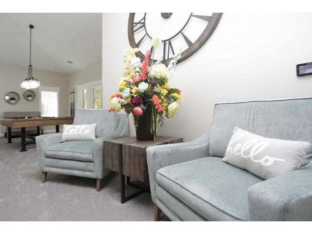 Área de estar acogedora - Pinebrook