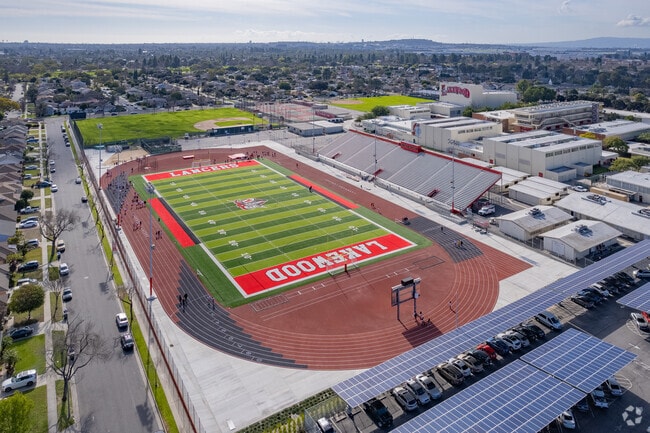 Lakewood high school is heavily involved in student athletics.