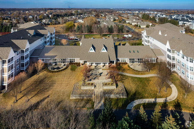 Rear Patio - Medina Ridge Condominiums