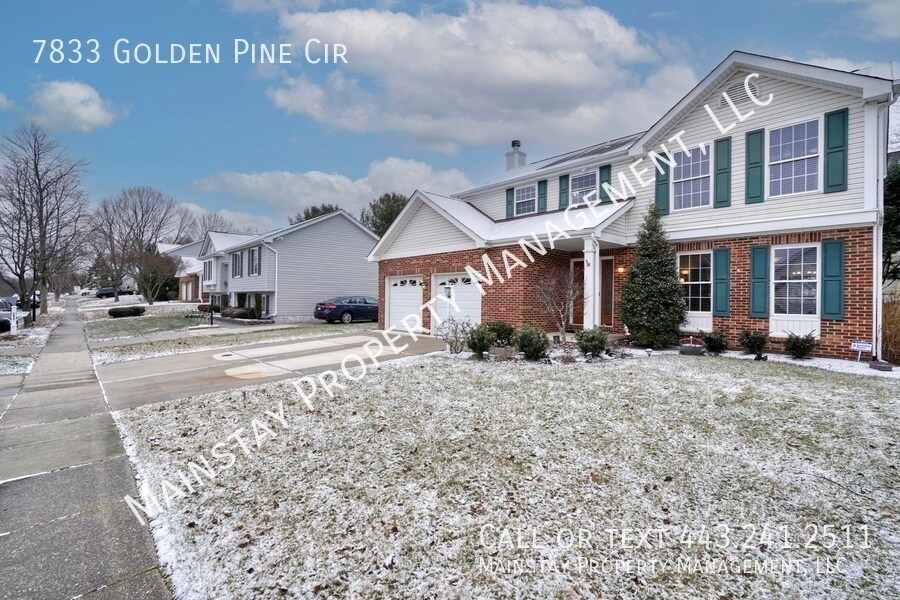 7833 Golden Pine Cir, Severn, MD 21144 House Rental in Severn, MD