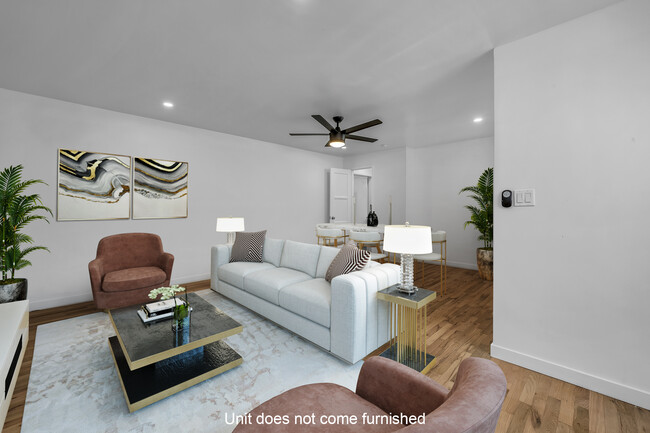 Unit A Living Room - 905 Manhattan Beach Blvd