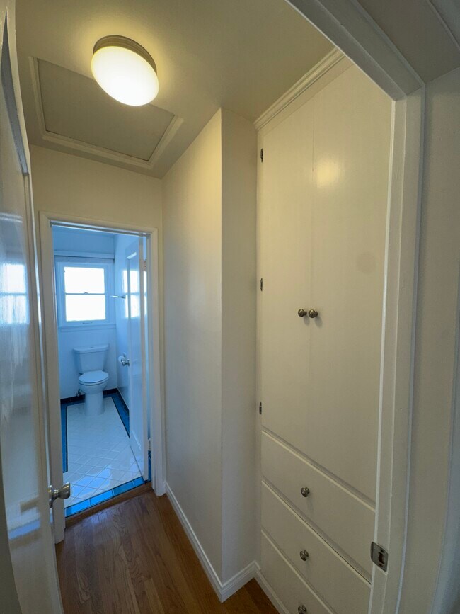 Floor-to-ceiling hallway storage - 554 E Cypress Ave