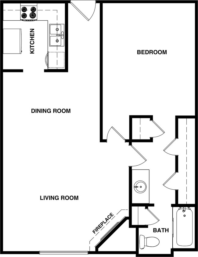 Plano de planta - Harmony Glen