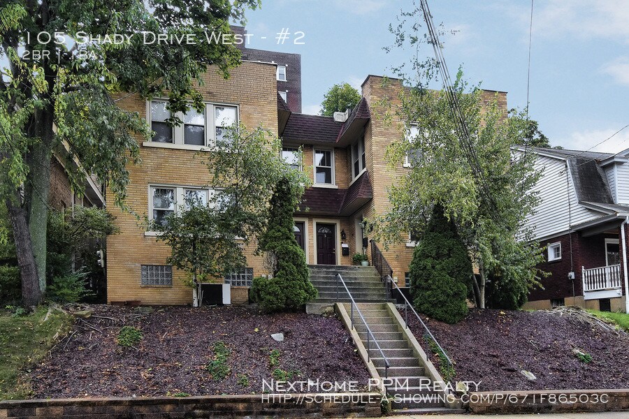 105 Shady Dr W Unit 2, Mount Lebanon, PA 15228 Apartment for Rent in