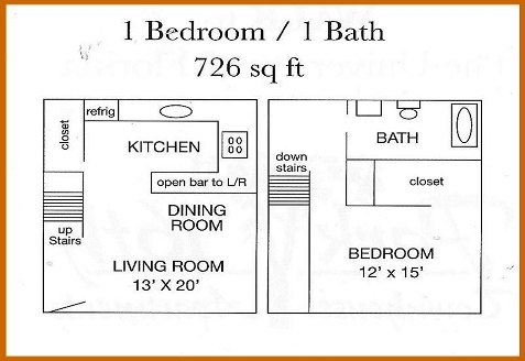 1HAB/1BA - The Retreat