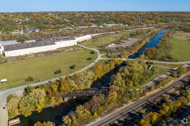 Campbell began as an industrial town on the Mahoning River.