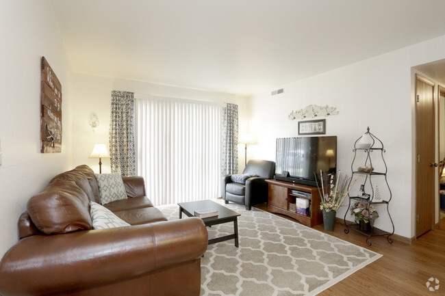 2 Bedroom - Living Room - Oakwood Estates