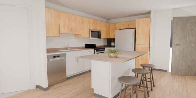 Cocina - Riverwest Apartments