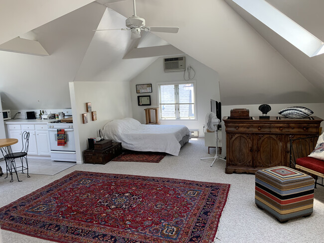 Living space, ceiling fan, skylight windows - 4039 Sheridan Ave S