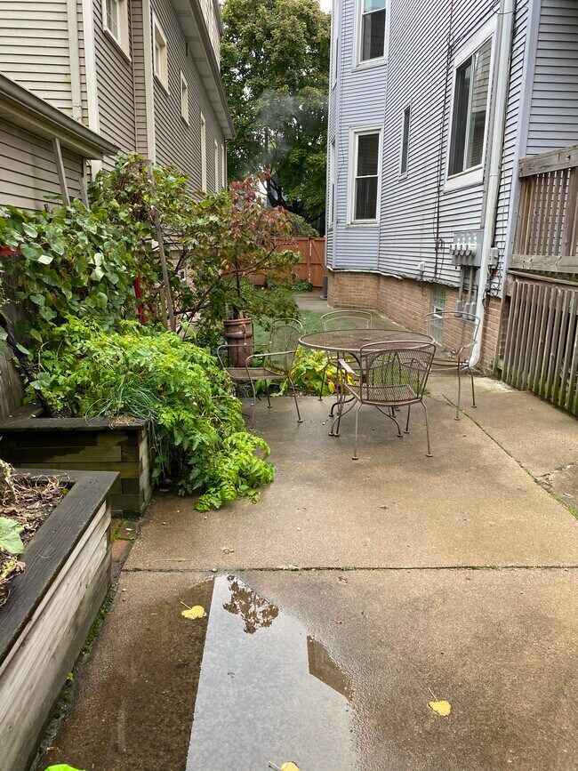 back patio and side yard - 2172 W Eastwood Ave