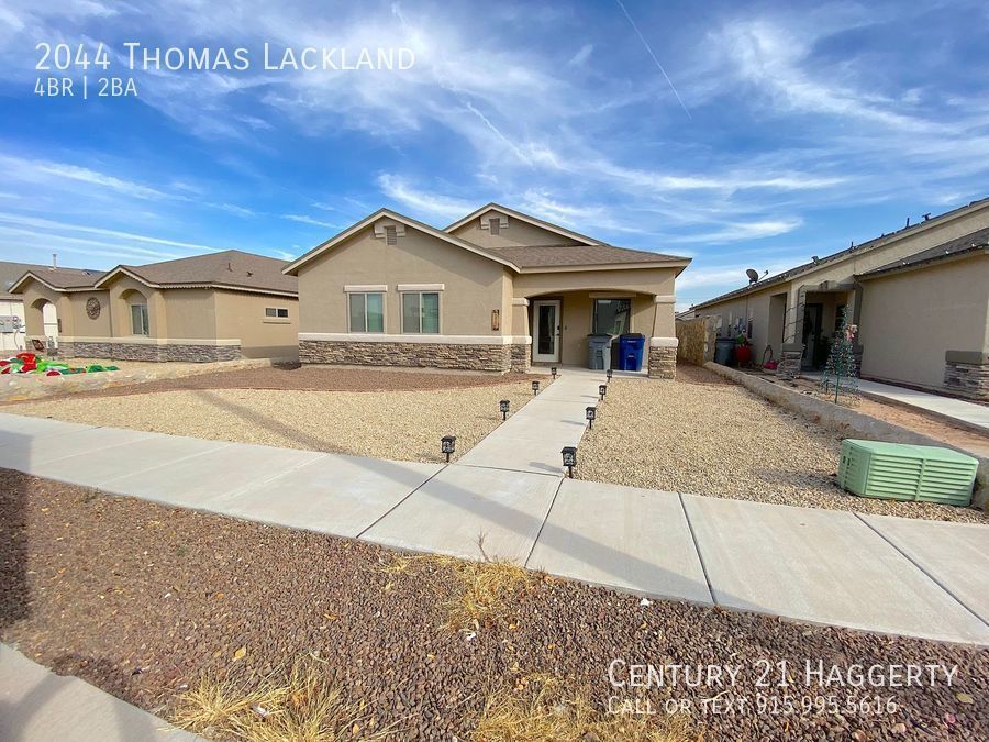 East El Paso 4 bed Refirg A/C House for Rent in El Paso, TX