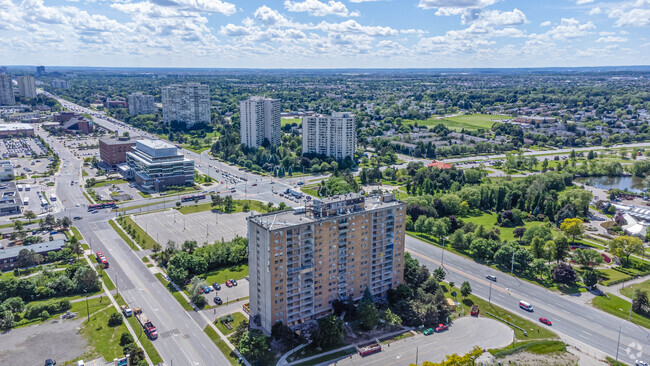 Aerial Photo - Mckenzie Towers