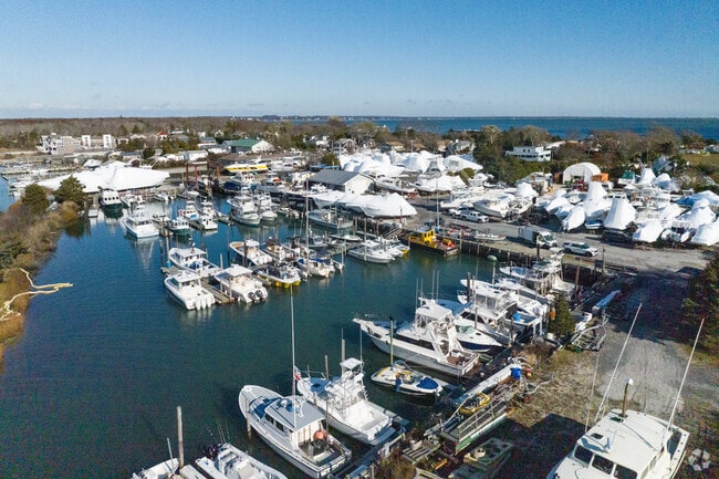 Hampton Bays has several large marinas around the neighborhood.