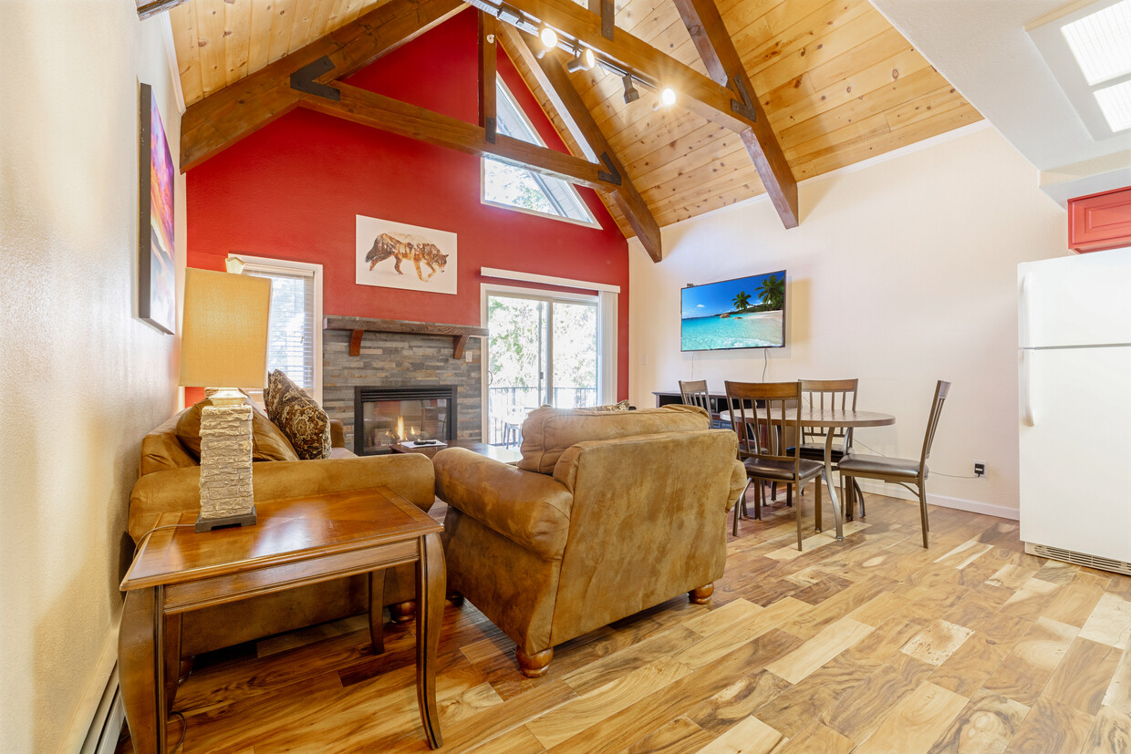 Upstairs Living Room - North Lake Villas