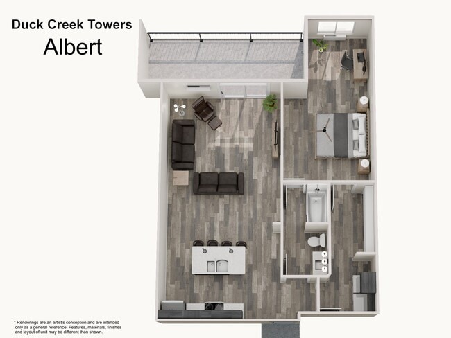 Floorplan - Casa II Apartments