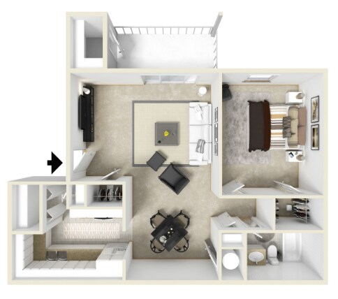 Plano de planta - The Oaks