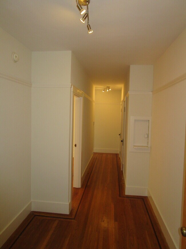 front to back hall - 1740 Washington St