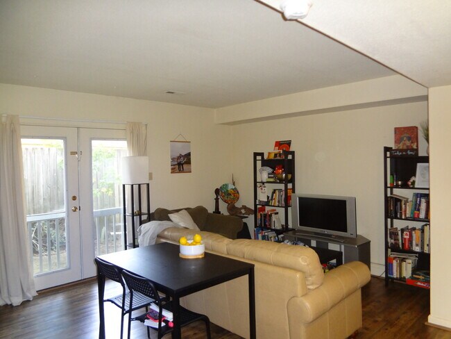 Living Room to patio - 107 W Main St