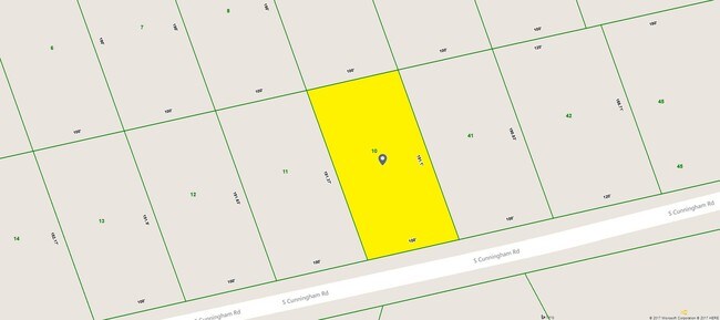 Mapa de impuestos/GIS - 202 S Cunningham Rd