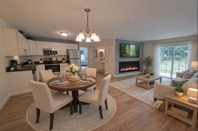 Patio de lujo de 2 habitaciones - Swiftwater Apartments
