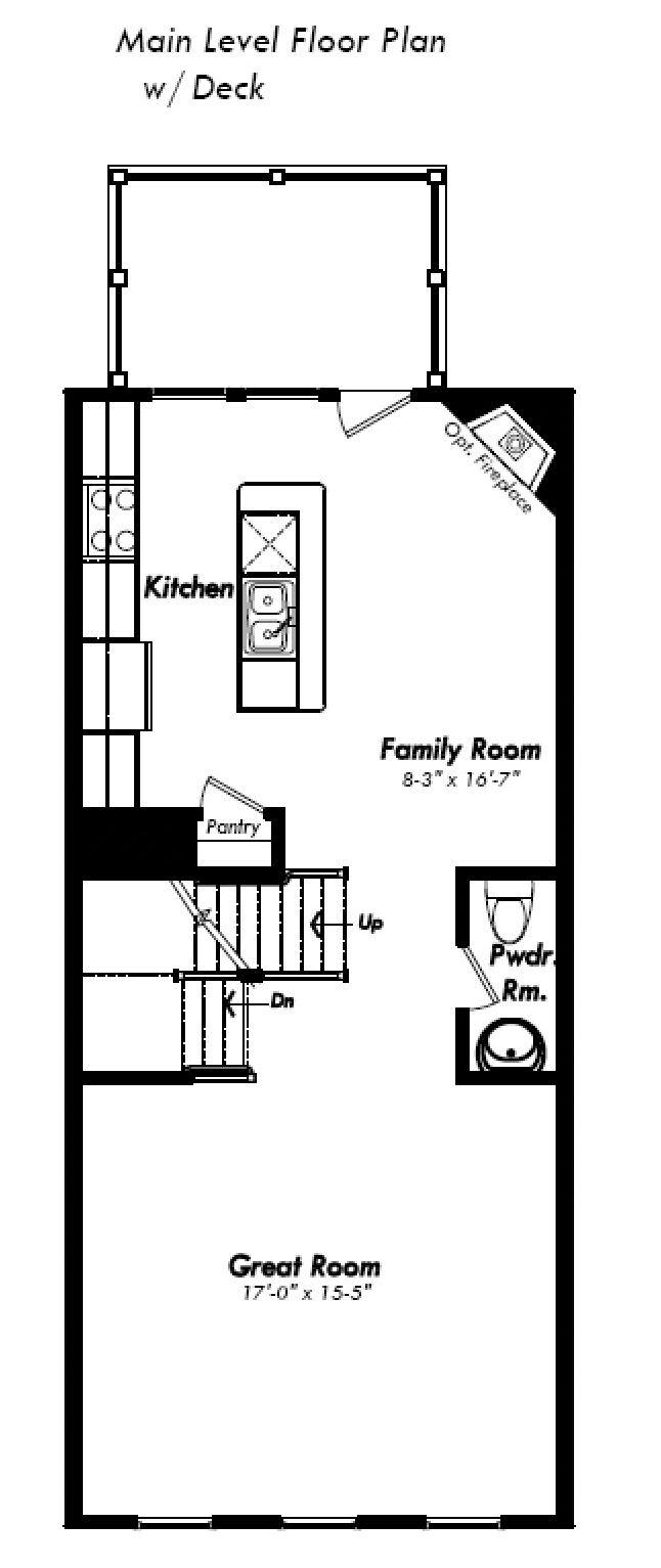 Floor Plan - Main Level - 21756 Harroun Terrace