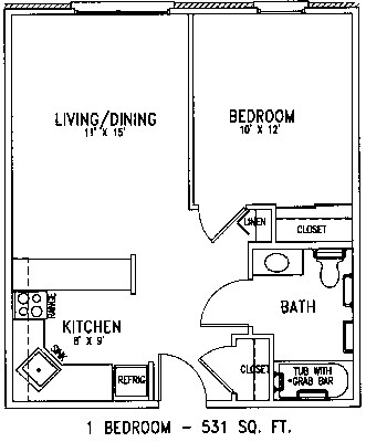Plano de planta - St. Mark Community