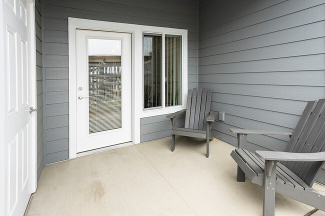 Patio and Storage - Cameo Flats