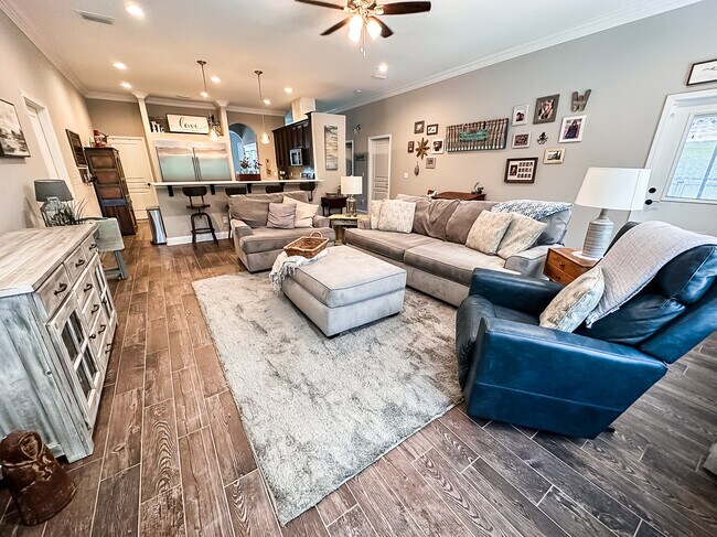 Living Room, Kitchen, Back door, Hallway to Bedroom & Dining Room - 3 Doe Ln