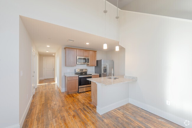2BR, 1BA With Loft - 1,425SF - King Philip Lofts