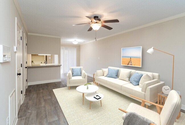 Sala de estar - Kerner Mill Townhomes