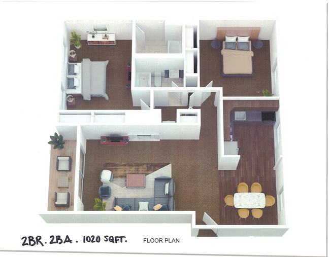 Building Photo - 2 Bed/2 Bath Apartment NOW AVAILABLE in Ma...