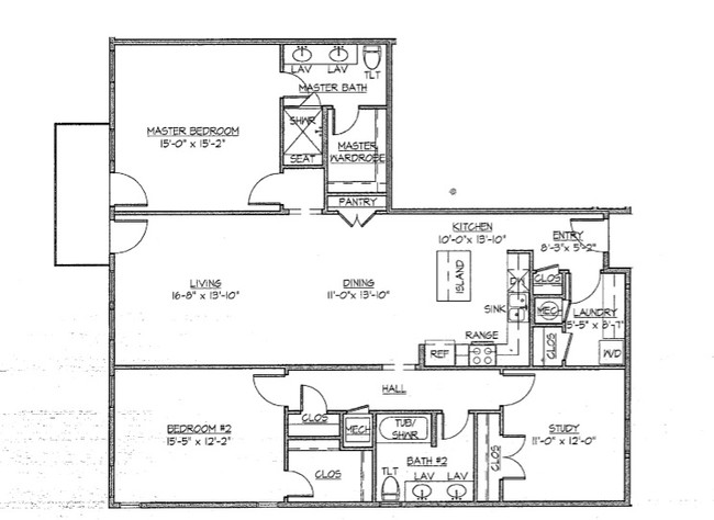 floor plan - 2708 San Pedro St