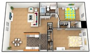 2 Bed | 1 Bath