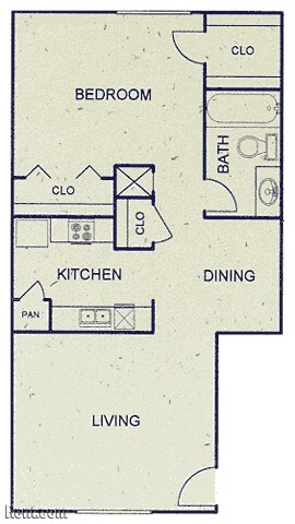 One Bedroom - Type 2 - Woodlands Park