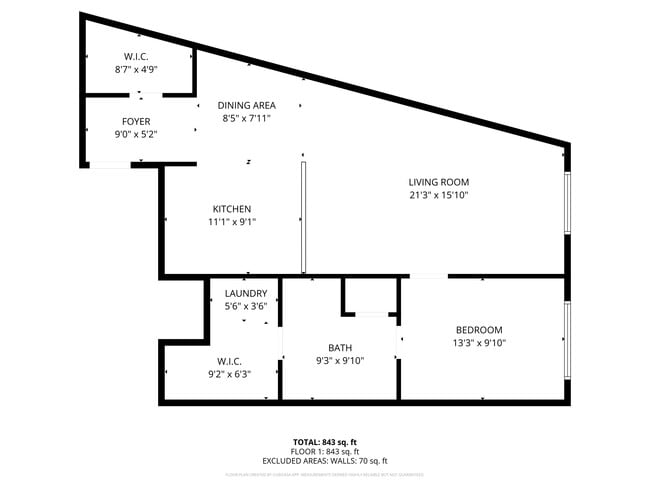 Floor Plan - Cedar River Bluffs Apartments