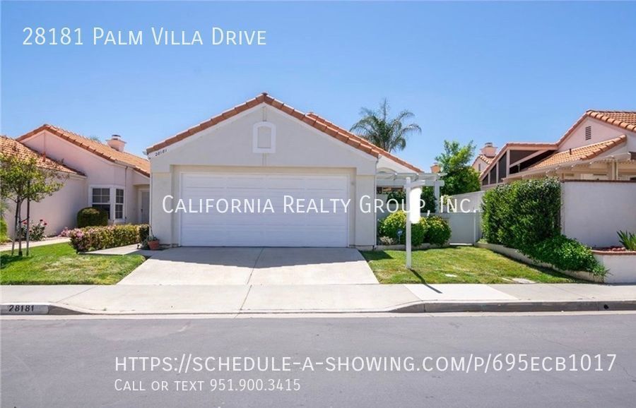 28181 Palm Villa Dr, Menifee, CA 92584 House Rental in Menifee, CA