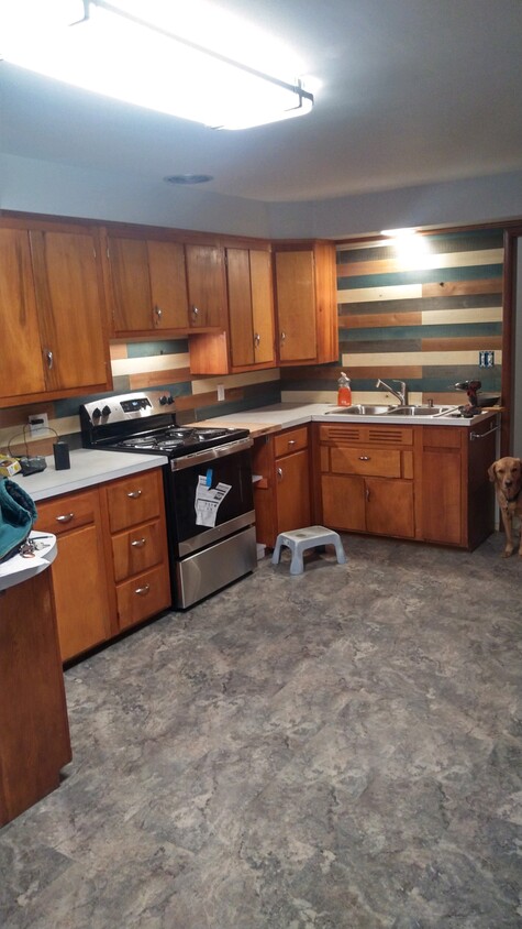 updated kitchen, SS stove - 515 3rd Ave NW