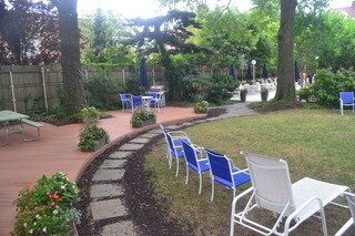 Patio with grills - 220 Locust St
