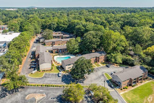 Aerial Photo - The Apartments at President Park