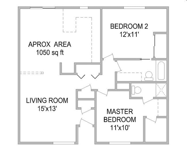 2BR/1BA - Lakewood Plaza