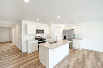 3BR, 2BA - 1,498SF - Unit A - Kitchen - Thunderhawk Villas