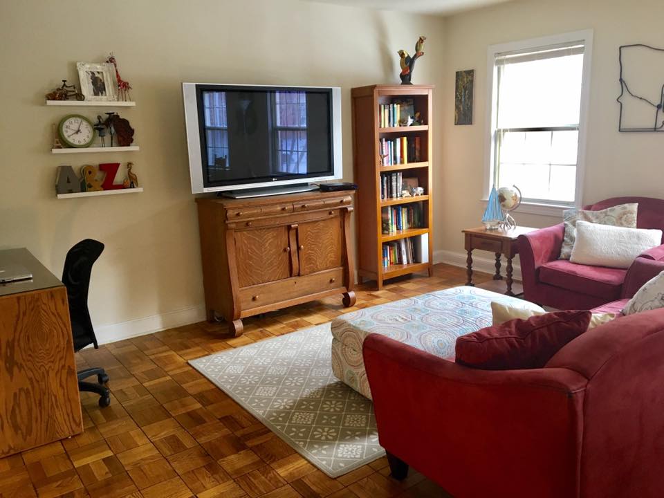 Sala de estar - 8001 Blair Mill Dr