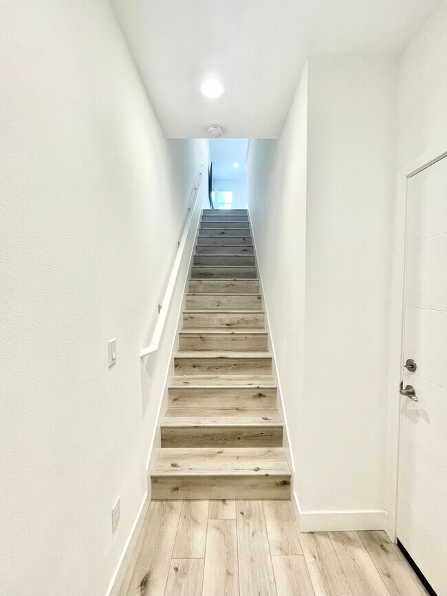 Stairs to the 2nd floor - 2374 Filbert St