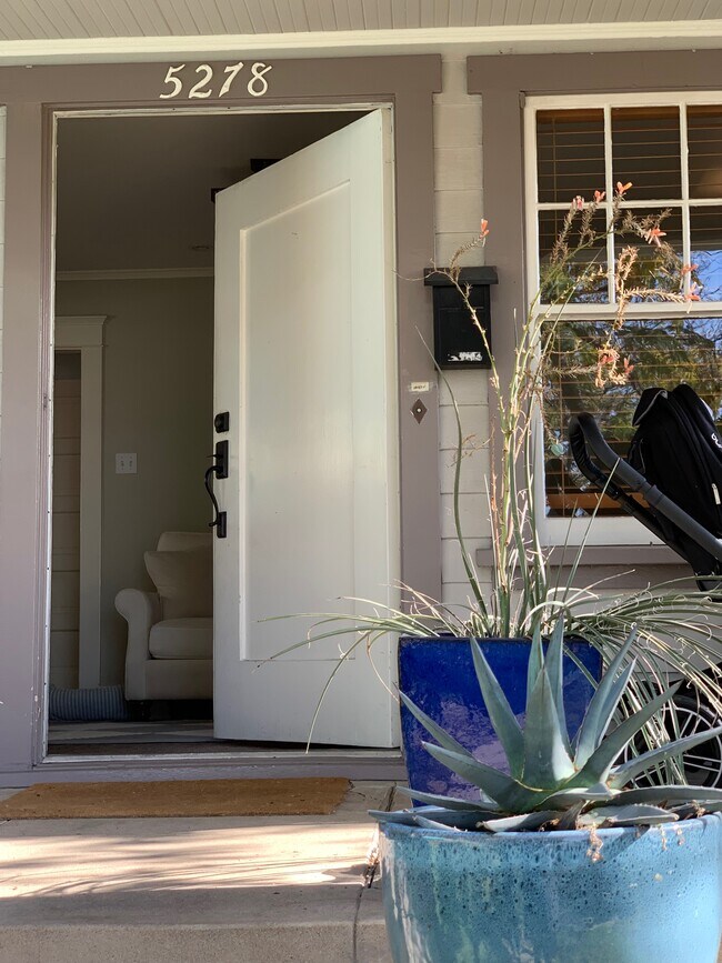 front door - 5278 College View Ave