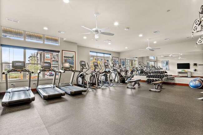 Sala de fitness uno - Timber Valley Apartments