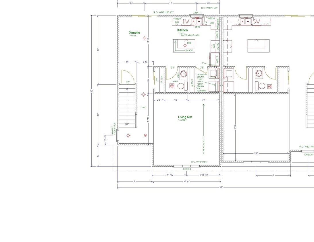 Planta principal - 1954 Madison St
