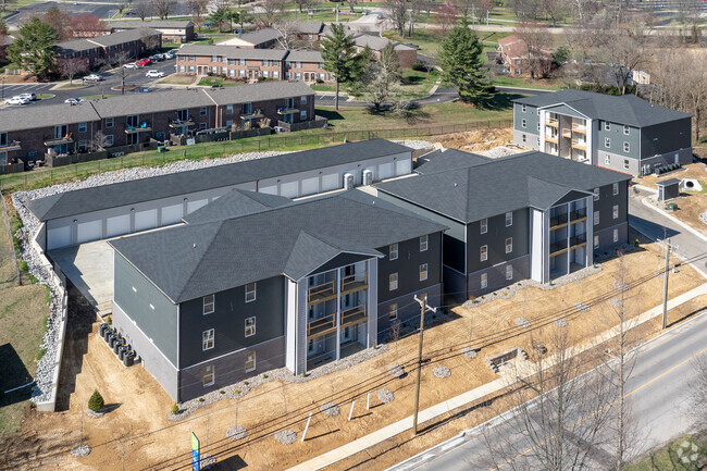 Aerial Context - Klerner Lane Apartments