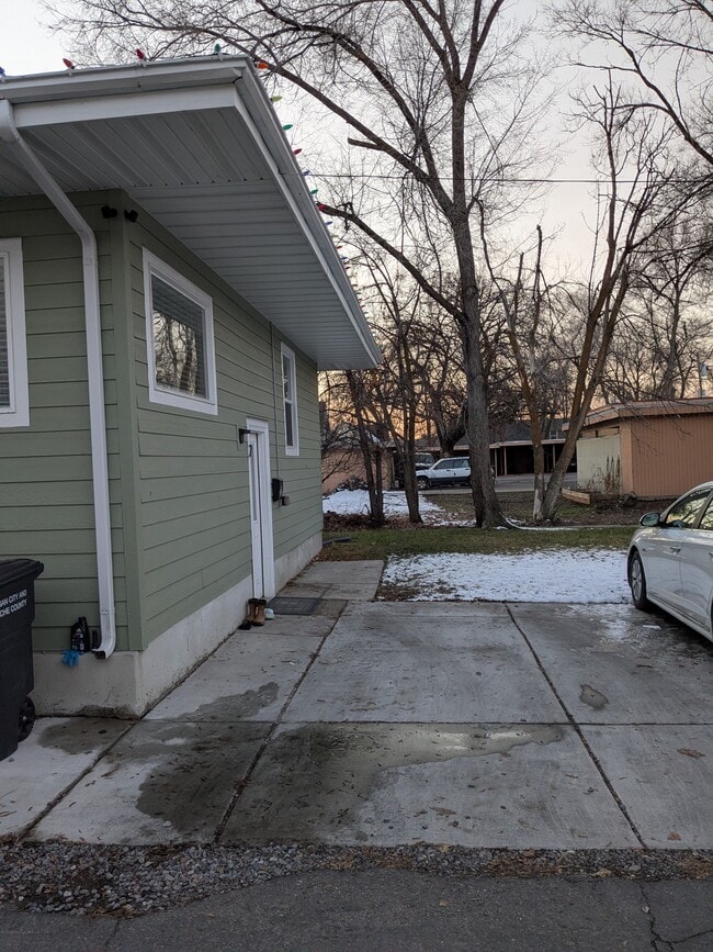 cement pad & grassy area - 141 W 200 N