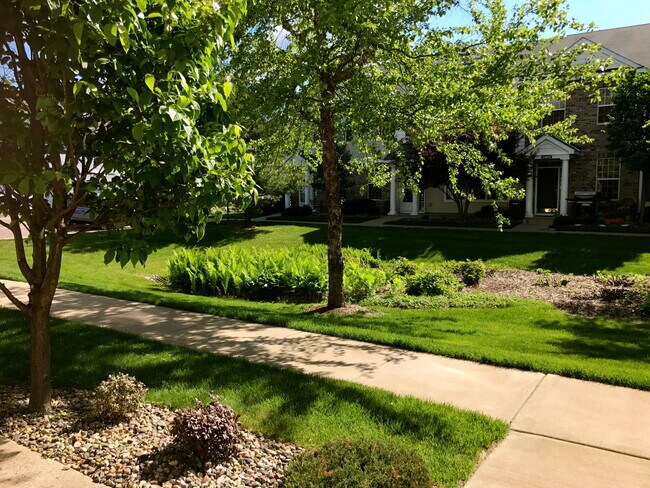view of rain garden - 14653 Quartz Terrace NW