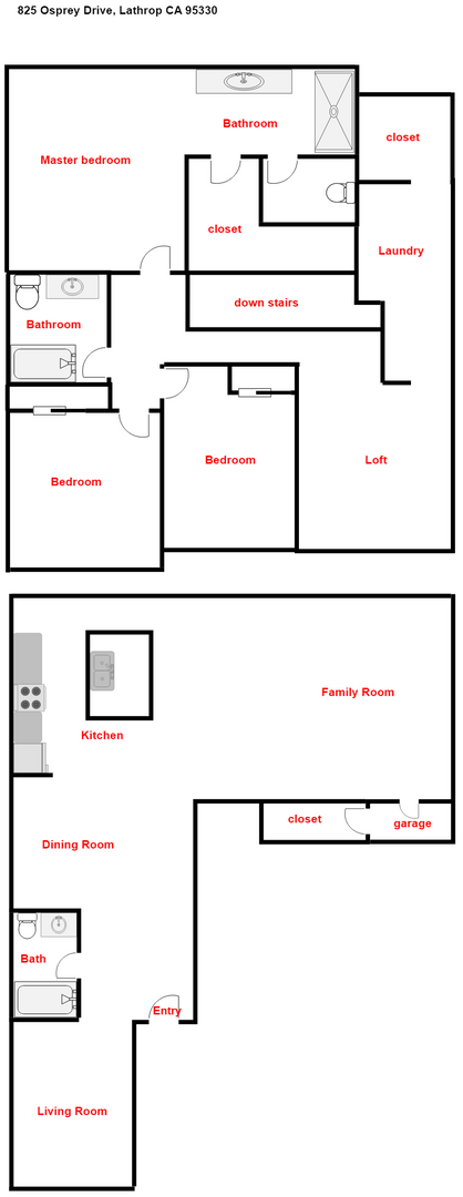 Foto del edificio - Wonderful 3 Bedroom, 3 'FULL' Bath Home